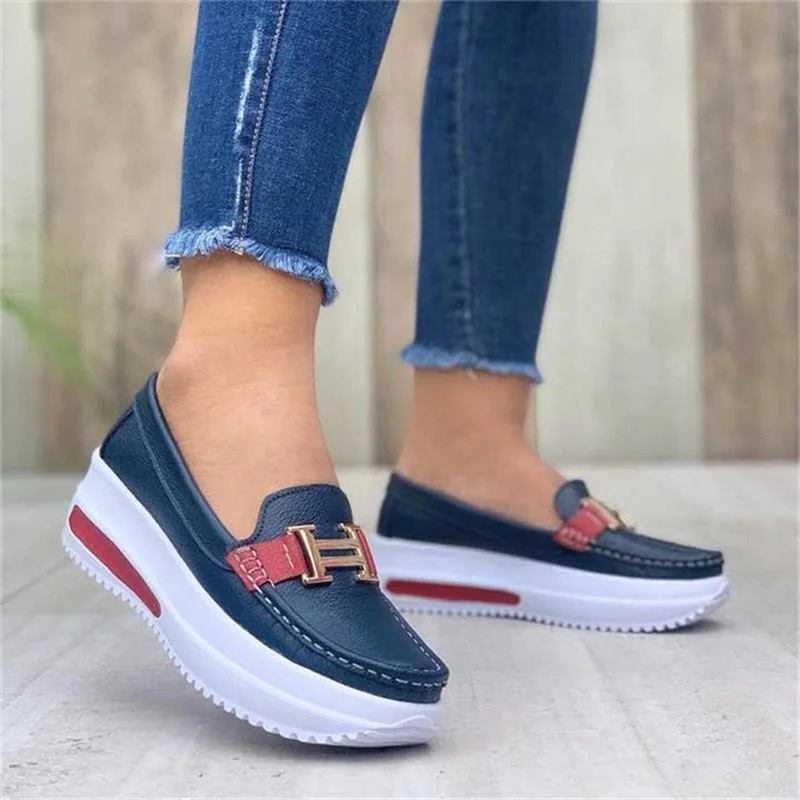 2023 Spring New Platform Comfortable Women's Sneakers Fashion Lace Up Casual Little White Shoes Women Increase Vulcanize Shoes