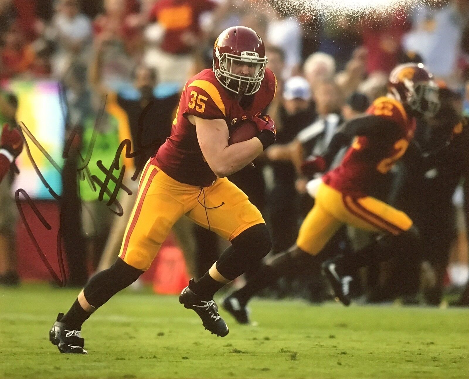 PROOF! CAMERON SMITH Signed Autographed 8x10 Photo Poster painting USC Trojans Football