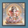 Ganesha - speziell geformtes Diamantgemälde - 30*30cm