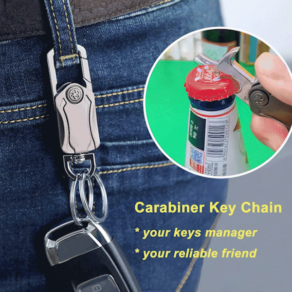 Multifunctional Keychain Corkscrew (BUY 2 GET 1 FREE)
