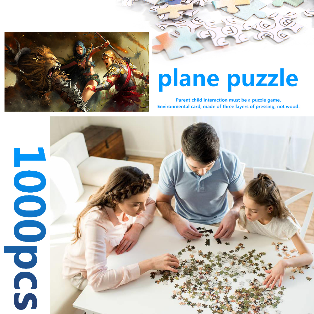 

Heroes - 1000 Pieces Jigsaw Puzzle, 501 Original