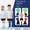 Wholesale 100% Polyester Cheap Sublimation Camisetas Football Jerseys Kits Custom Mens Soccer Uniforms Soccer Wear Set With Logo
