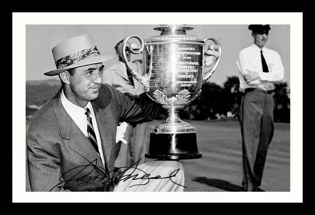 Sam Snead - Golf Autograph Signed & Framed Photo Poster painting