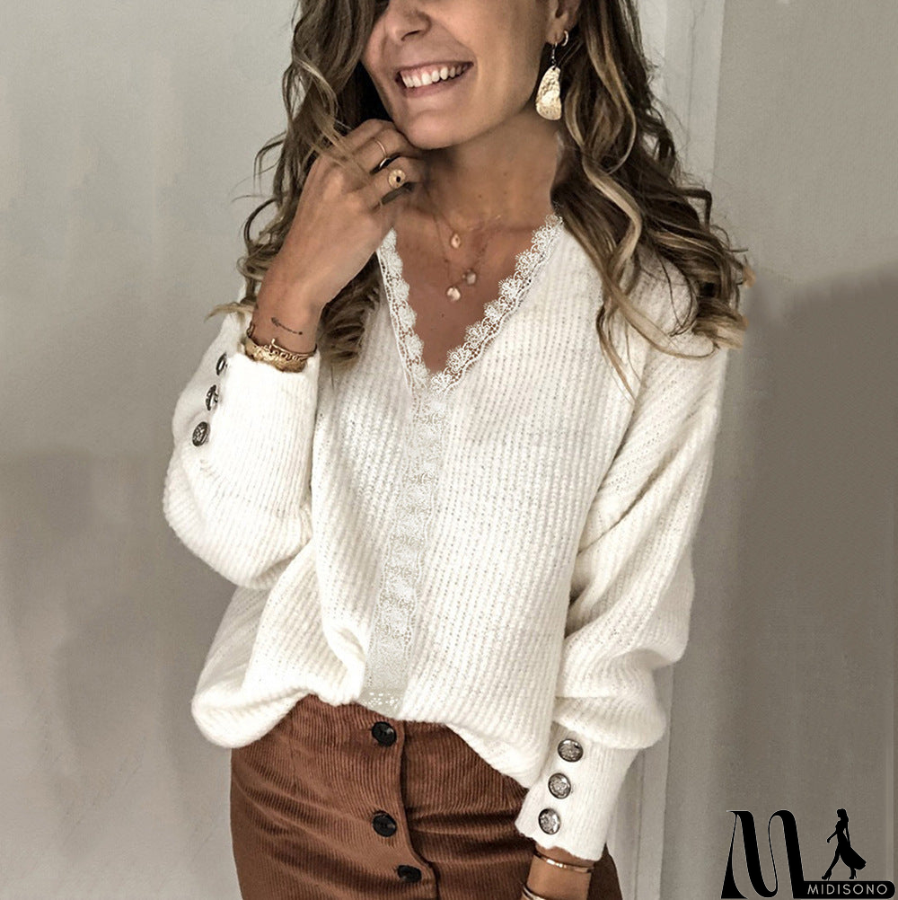 MidiSono - Casual and Effortless winter Pullover