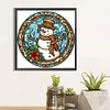 Diamond Painting-DIY Crystal Rhinestone Xmas Snowman
