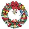 Christmas Wreath-Crystal Rhinestone Diamond Painting