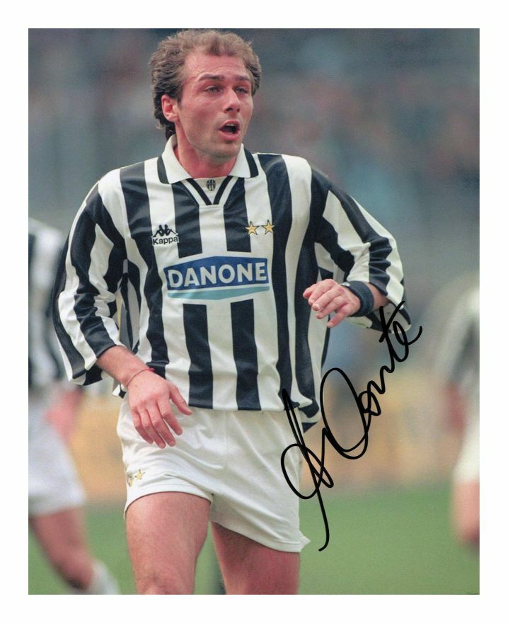 ANTONIO CONTE - JUVENTUS AUTOGRAPH SIGNED PP Photo Poster painting POSTER