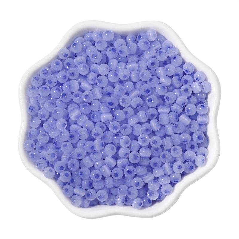 1 Set Diameter 4mm Hole 1~1.9mm Glass Ball Beads