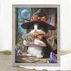 Astrology Kitten-11CT Stamped Cross Stitch 40*55cm/15.75*21.65in