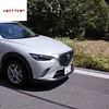 适用于马自达CX-3改装前机盖车身电镀防撞装饰亮条 上中网饰条1件套