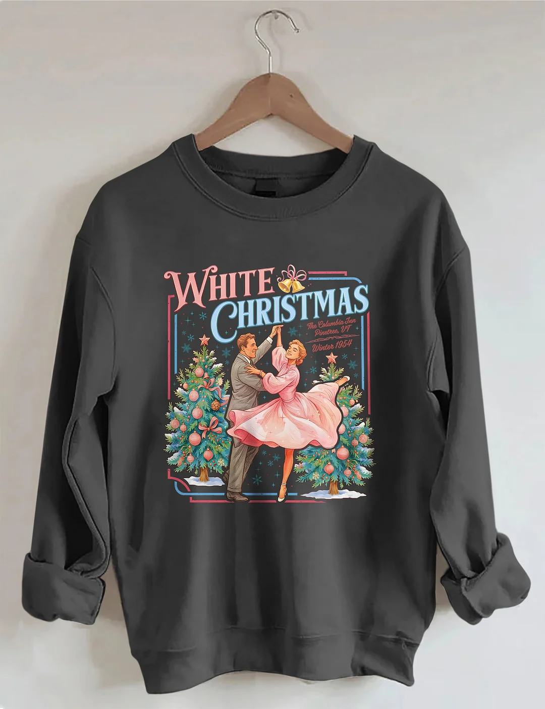 Haynes Sisters White Christmas Sweatshirt