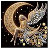 Diamond Painting-DIY Crystal Rhinestone Angel Girl