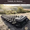 Outdoor Inflatable Mat Portable Nylon Sleeping Pad Waterproof Folding Tent Mat