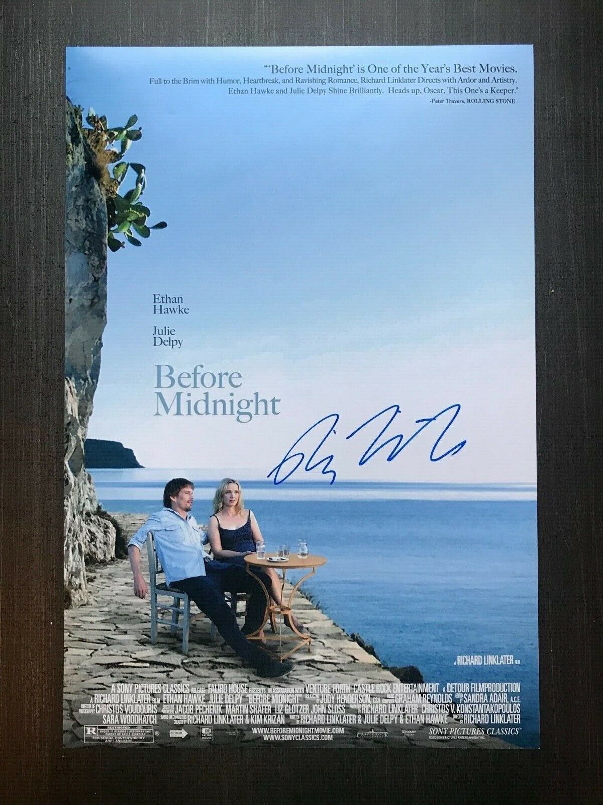 * RICHARD LINKLATER * signed autographed 12x18 Photo Poster painting poster *BEFORE MIDNIGHT* 2