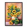 Sunflower Vase -11CT Stamped Cross Stitch Kit(36*46cm)