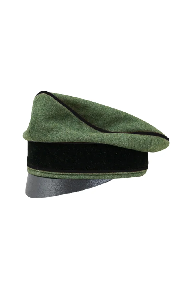   Waffen Elite Wool Crusher Cap Small Visor German-Uniform