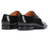 Handmade  Mens Monk Strap Leather Dress Shoes Wedding