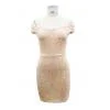 Sexy Off Shoulder Lace Fashion Print Party V Neck Bodycon Dress