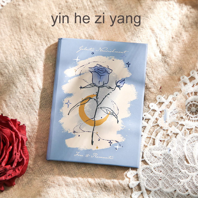 Journalsay 160 Pages/book Free Romance Series Vintage Flower A7 Mini Notebook