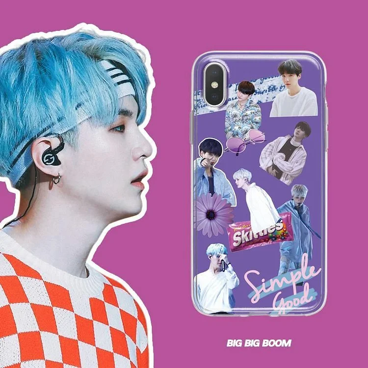 SUGA BTS BANGTAN BOYS KPOP iPhone XS Max Case Cover