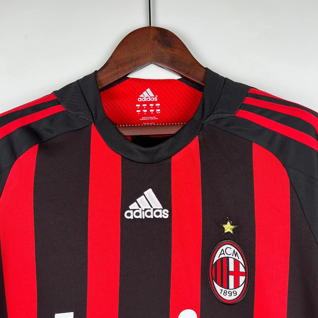 2008/2009 Retro AC Milan Home Football Shirt 1:1 Thai Quality