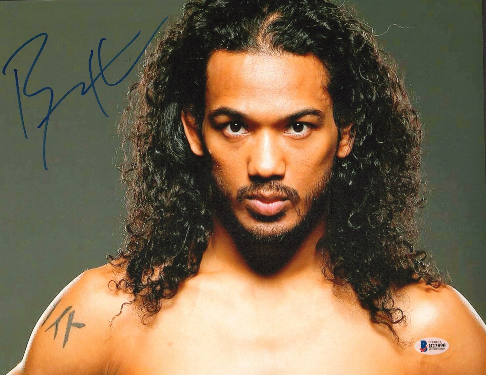 Benson Henderson Signed 11x14 Photo Poster painting BAS COA UFC Bellator MMA Picture Autograph 2