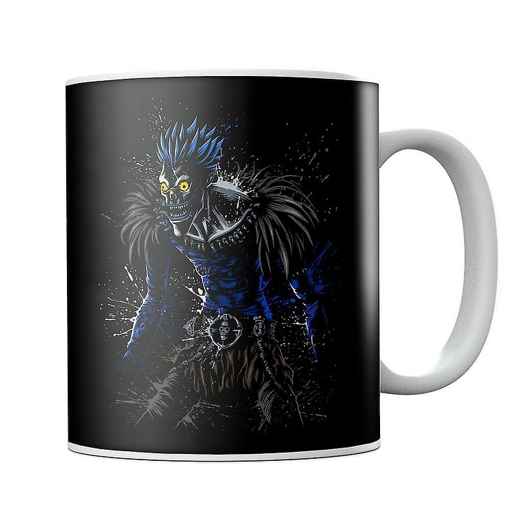 Death Note Ryuk Paint Splatter Mug