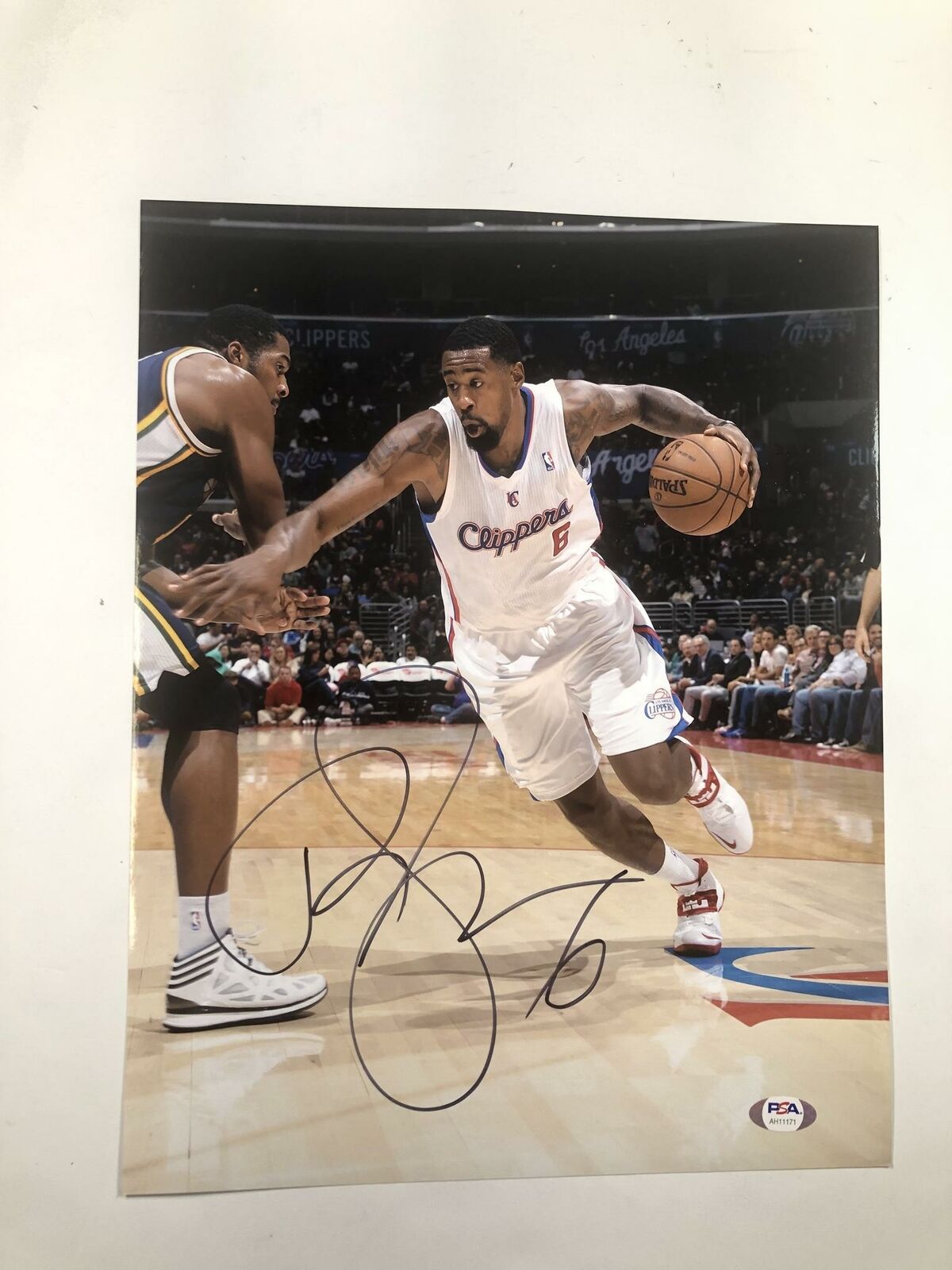 DeAndre Jordan signed 11x14 Photo Poster painting PSA/DNA Los Angeles Clippers Nets Autographed