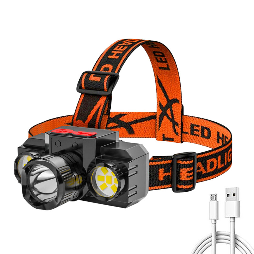 

COB LED Headlight Waterproof 4 Modes Outdoor Cycling Camping Headlamp Torch, 501 Original