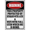 Warning - Vintage Metal Signs(12*16Inch) - Warning