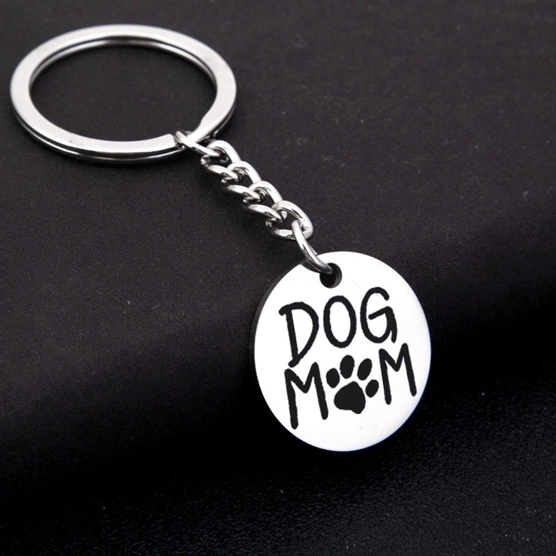 Mother's Day Gift Stainless Steel Keychain