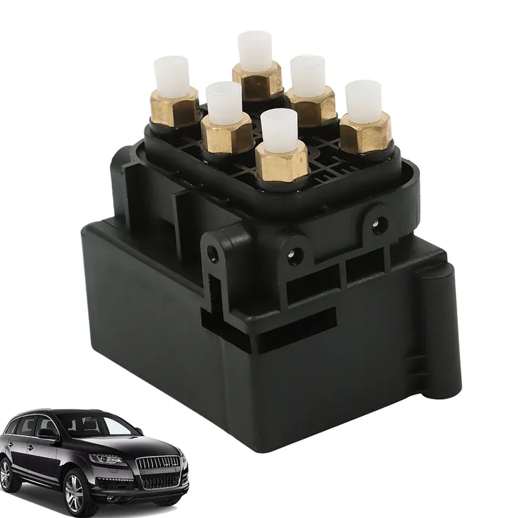 Silscvtt Valve Block Air Suspension Air Supply Replacement for Audi Q7 Porsche VW 7L0698014