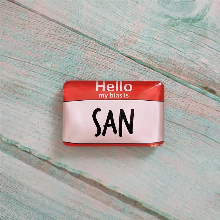 ATEEZ Name Fridge Magnet officialateezshop