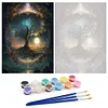 (US Local)Tree-Paint By Numbers Kit(40x55cm)