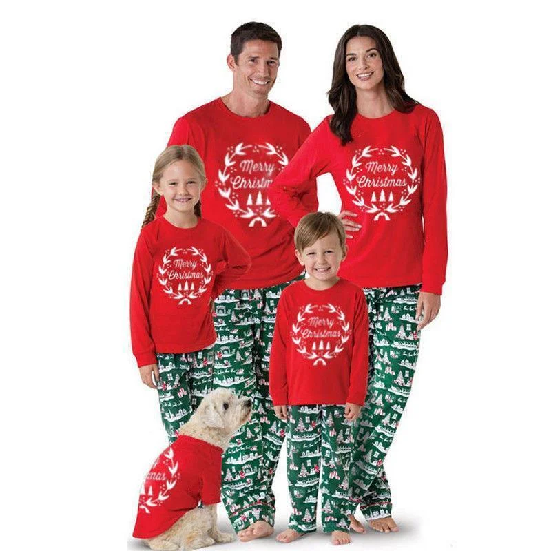 2021 Stewart Plaid Flannel Matching Christmas Family Pajamas、、sdecorshop