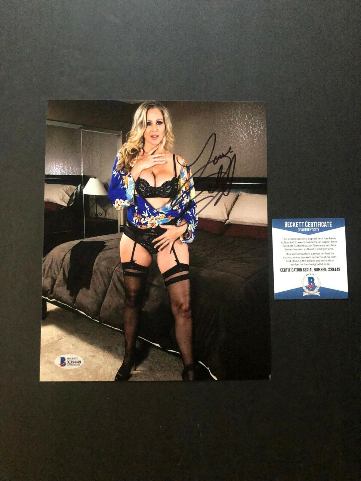 Julia Ann Hot! signed autographed classic sexy 8x10 Photo Poster painting Beckett BAS Coa