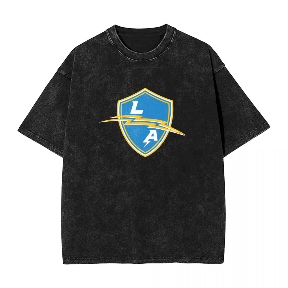 Los Angeles Chargers Men's Vintage Oversized T-Shirts