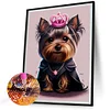 Diamond Painting-DIY Full Round Drill Cute Dog