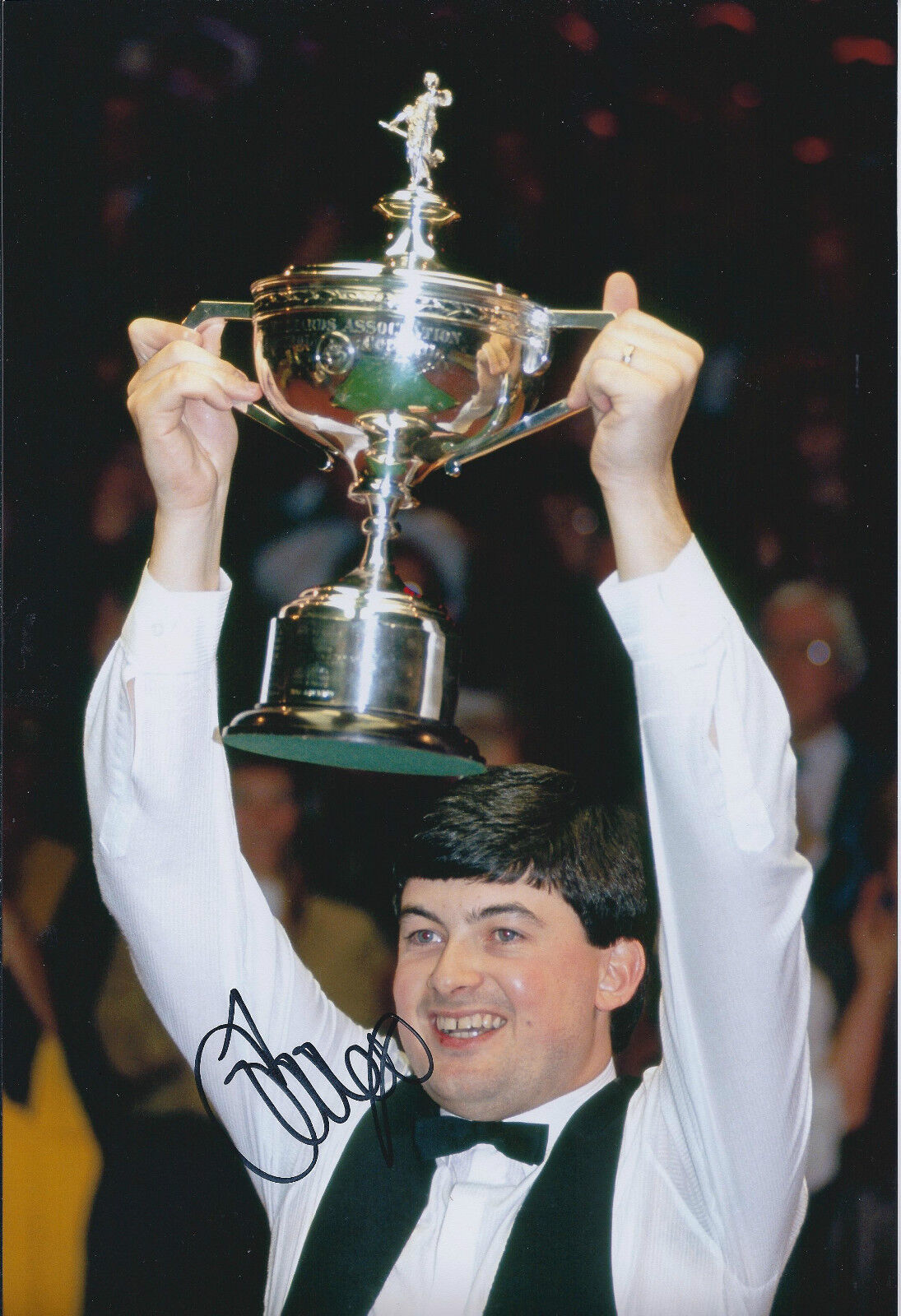 John PARROTT SIGNED 12x8 Photo Poster painting Autograph COA AFTAL Snooker TV Commentator