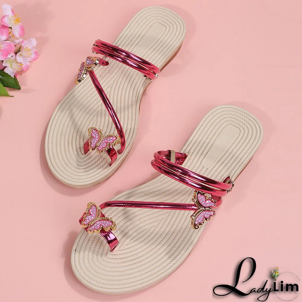 Black Fashion Casual Patchwork With Bow Round Comfortable Shoes