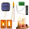3.7V Flame LED PCB with Battery Box Realistic Flickering Effect Flame Lamp Wick