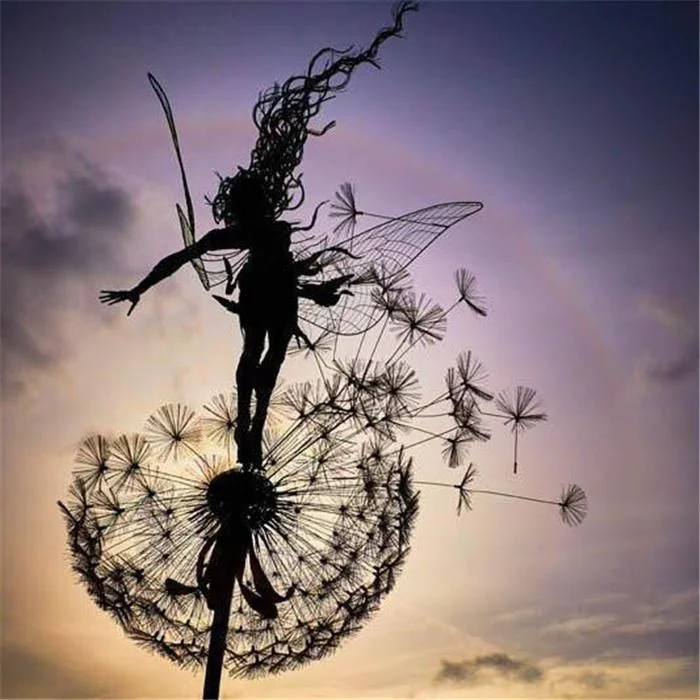 Exclusive Fantacywire Authorized Garden Metal Fairy