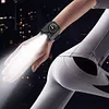 LED Wristwatch Flashlight Rechargeable Torch Light Watch for Outdoor Running