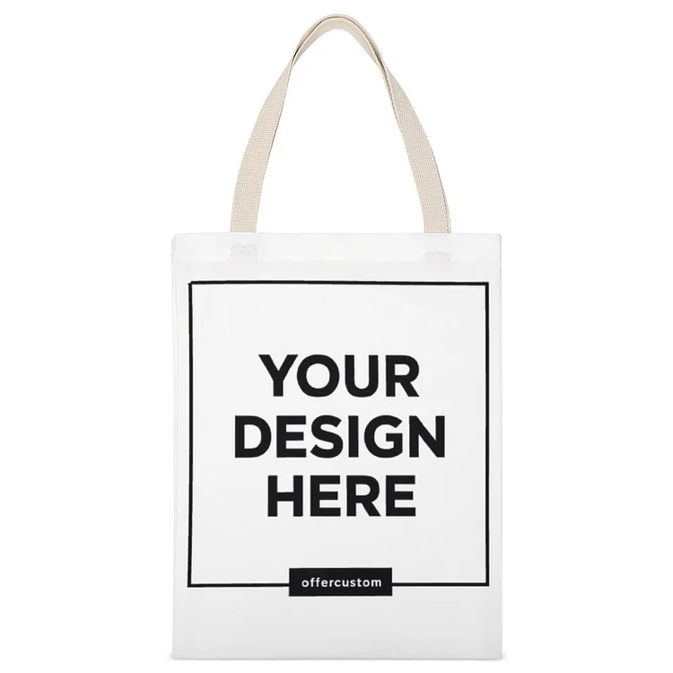 Personalized Design  Canvas Tote Bag Single