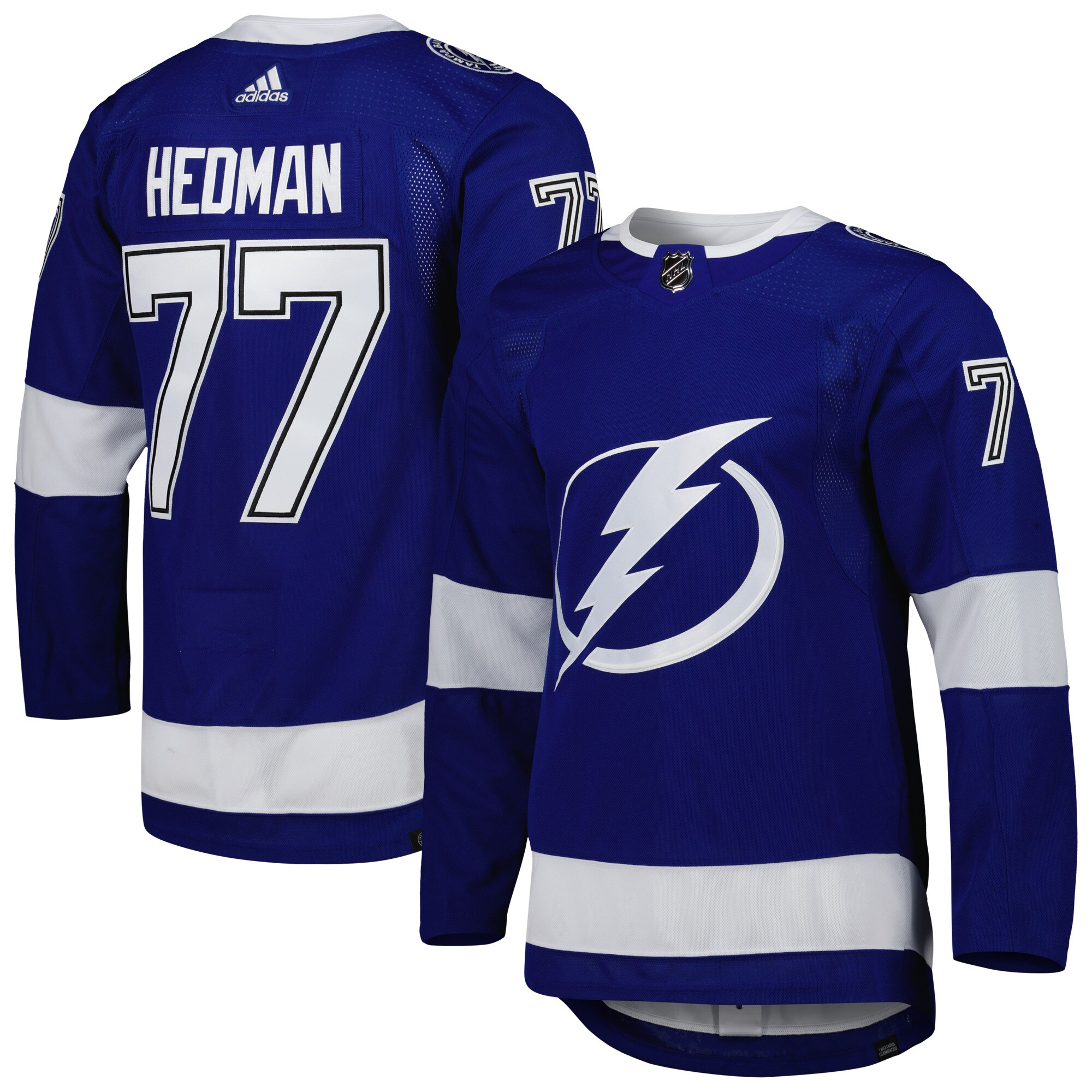 Victor Hedman Tampa Bay Lightning   Primegreen    Jersey – Blue mysite