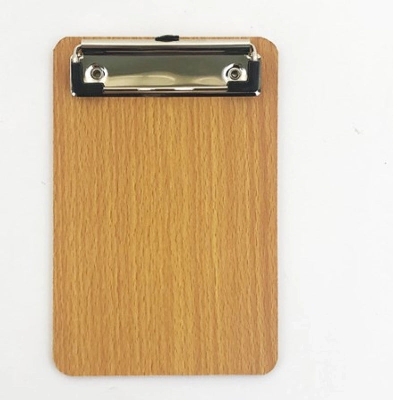 1 Piece Solid Color Class Learning Daily Mdf Height Density Plate Classic Style Folder