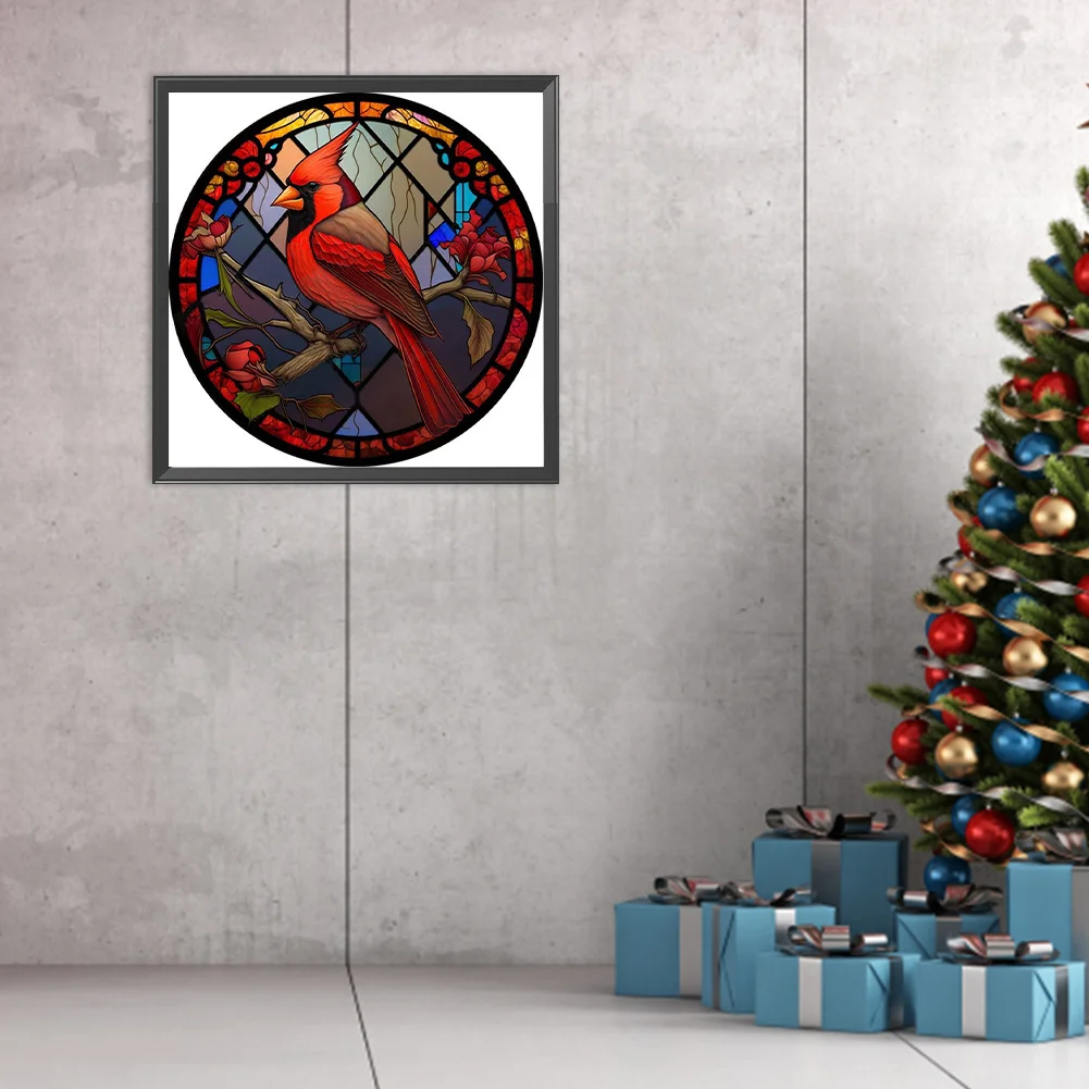 DIY Paint By Number 40*40cm - Cardinal