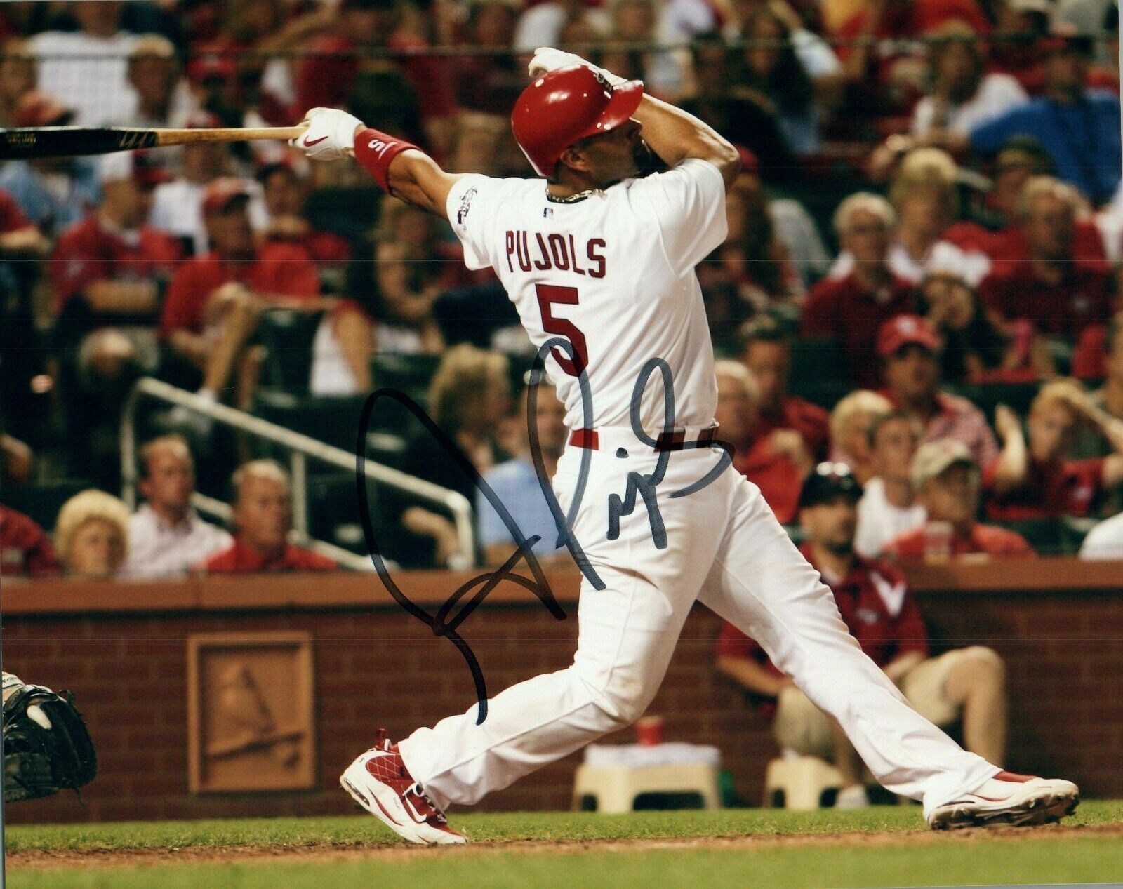 Albert Pujols Autographed Signed 8x10 Photo Poster painting ( HOF Cardinals ) REPRINT