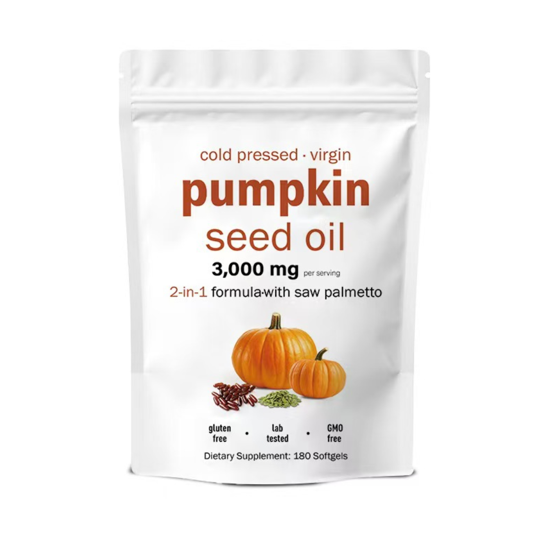 Pumpkin Seed Oil & Saw Palmetto Softgels