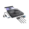 USB 7-in-1 Multi-functional Optical Drive, Desktop External DVD Burner, Laptop Universal Optical Drive Expansion Dock